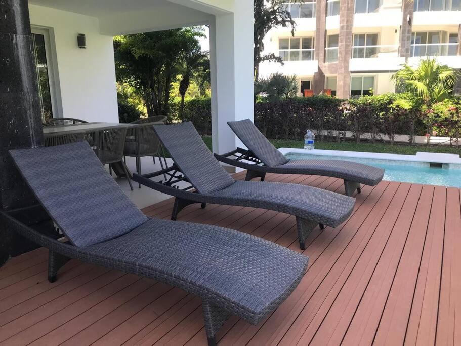 Condo/ Depa - Marea Azul - Playa Del Carmen Kültér fotó
